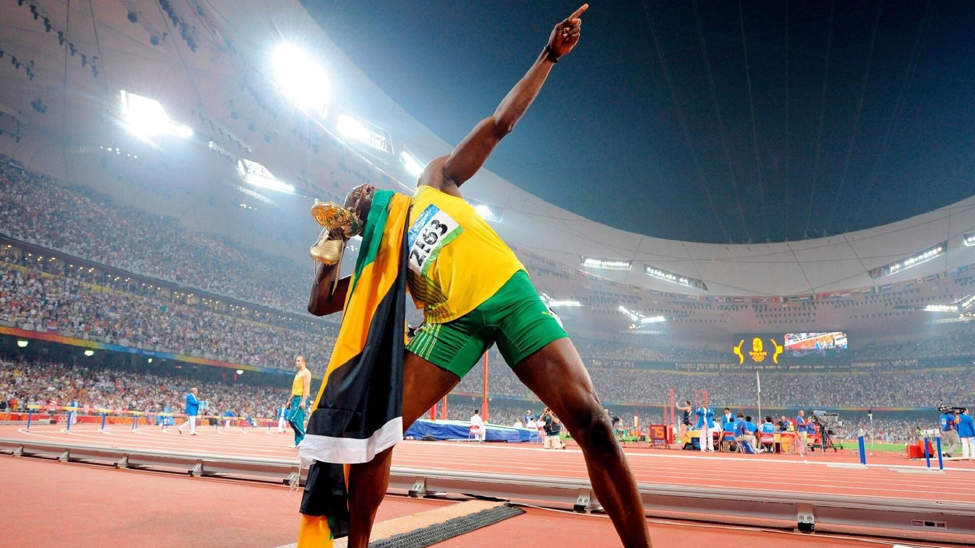 田径选手不断挑战个人最佳